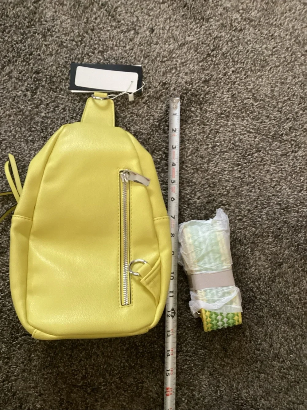 Le Miel Women's Yellow Hobo Crossbody Sling Bag
